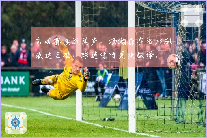 常规赛接近尾声，杨瀚森在洛杉矶表达困难，球迷呼吁更换翻译。